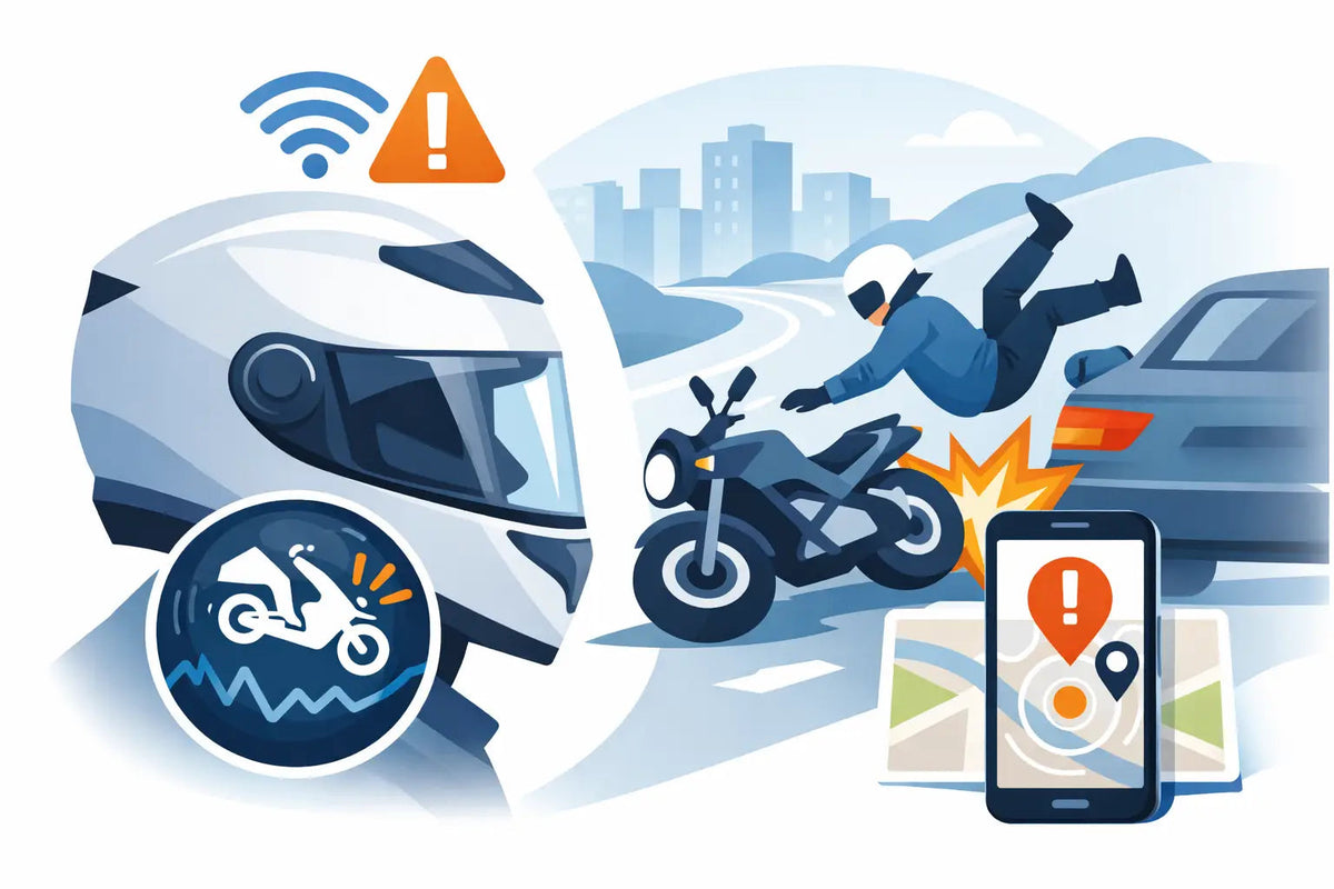 Smart Helmet Crash Detection for Confident Rides