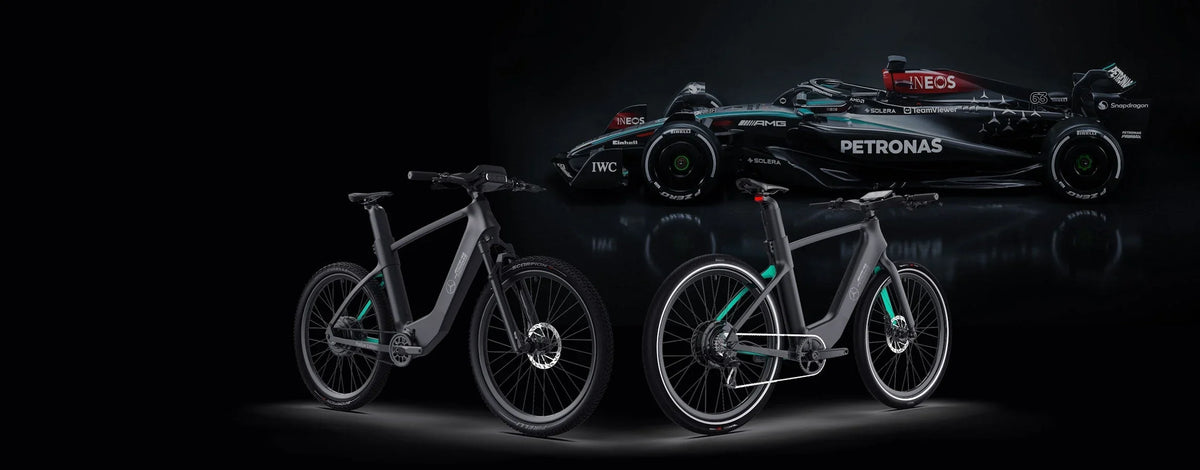 Mercedes-AMG PETRONAS F1® Team Electric Bikes