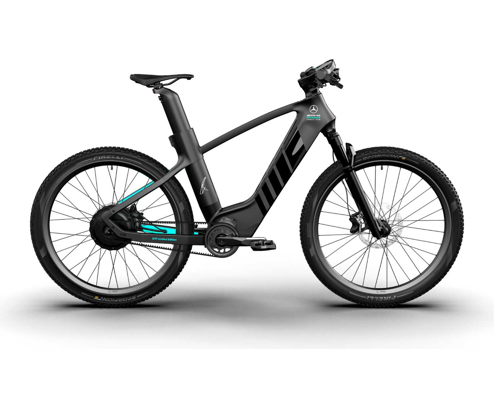 Limited Edition Mercedes-AMG PETRONAS F1® Team Rallye Edition 250 Electric Bike