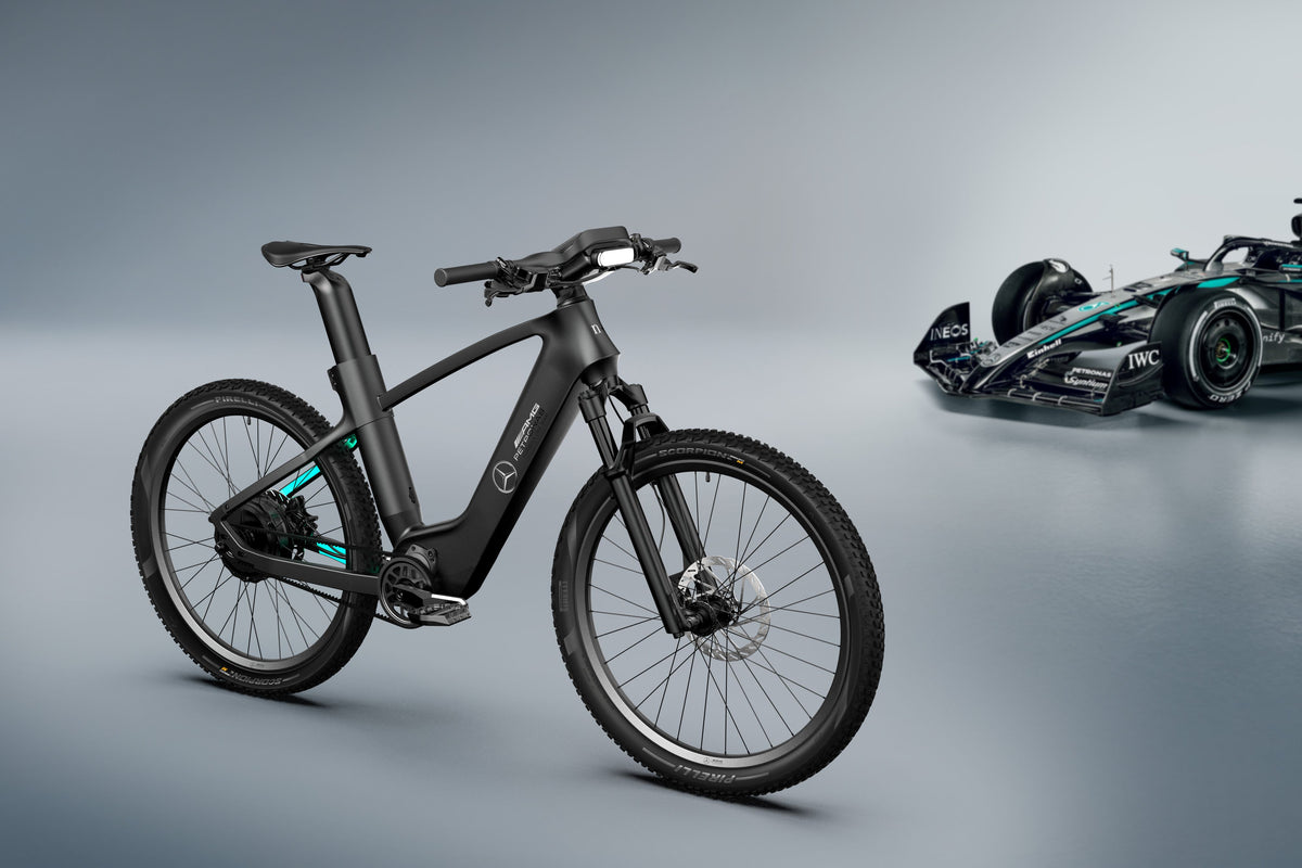 Rallye Edition 250 Mercedes-AMG PETRONAS F1® Electric Bike | N+ Bikes