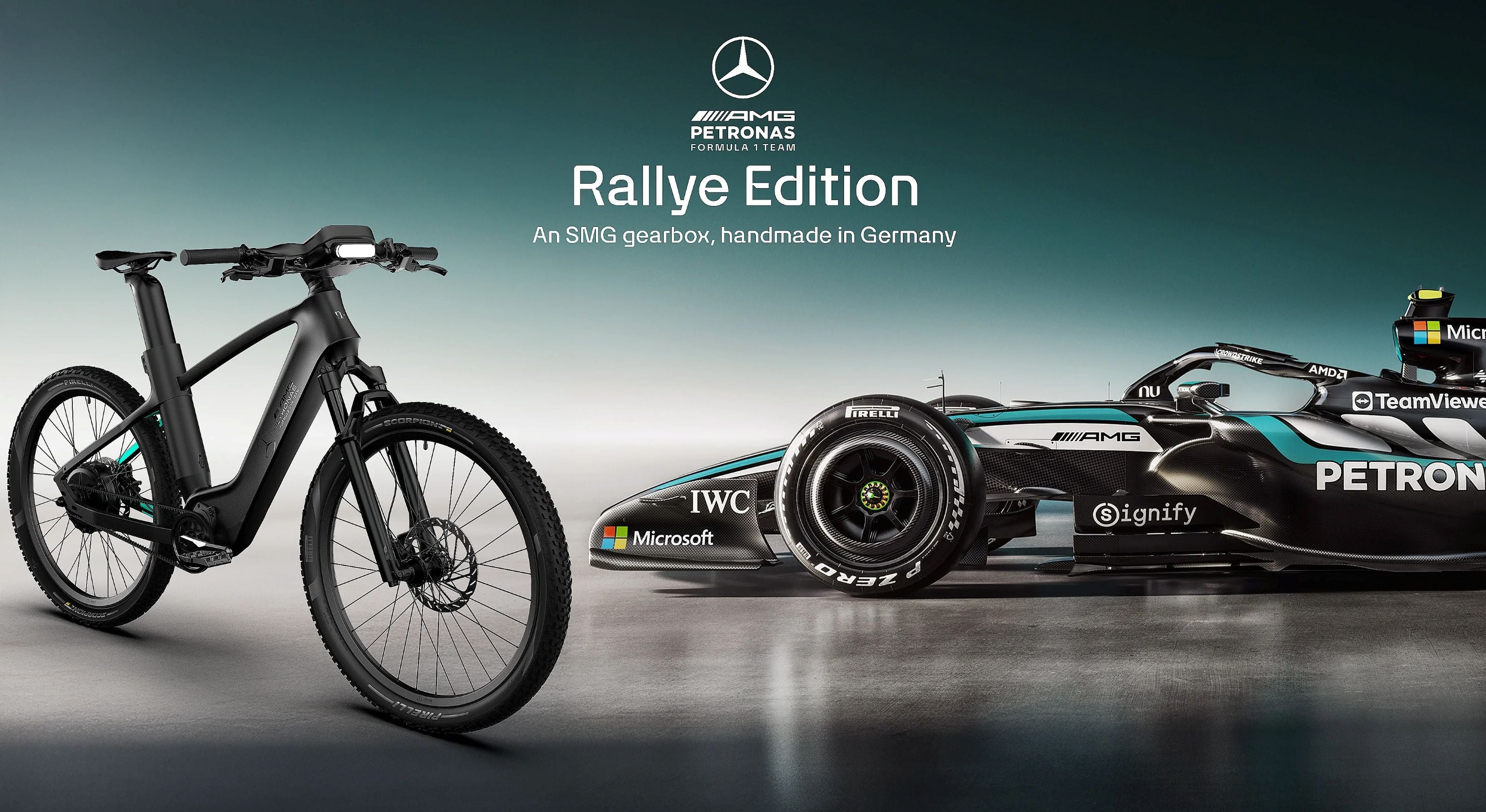 Rallye Edition 250 Mercedes-AMG PETRONAS F1® Elektrofahrrad